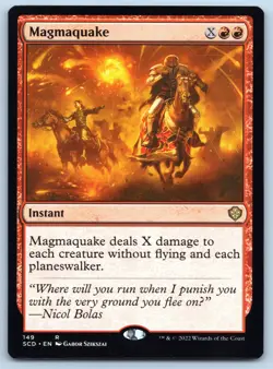 Magmaquake - Starter Commander Decks - MTG - Near Mint - Image 1