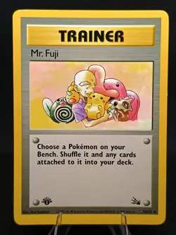 Mr. Fuji - 1st Edition - 58/62 Fossil Set - Pokemon TCG - 1999 - Image 1