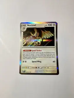 2025 POKEMON PRE EN-PRISMATIC EVOLUTIONS 078 NOCTOWL - Image 1