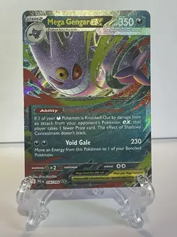 Mega Gengar EX #056/094 Phantasmal Flames Pokemon 2025 NM - Image 1