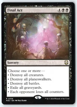 Final Act - Commander Modern Horizons 3 - MTG - Magic - Near Mint - Image 1