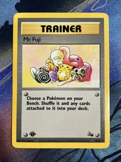Pokemon 1999 Fossil First Edition: Mr. Fuji (58/62) MP - Image 1