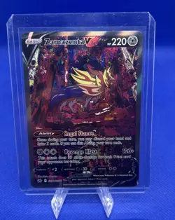 Zamazenta V GG54/GG70 Full Art Crown Zenith Pokemon Card - Image 1