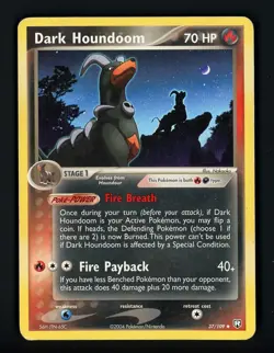 Dark Houndoom DMG 37/109 - Team Rocket Returns 🏝 Pokemon - Image 1