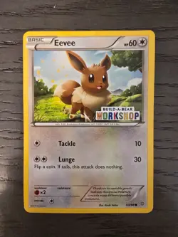 Pokemon TCG Eevee Build‑A‑Bear Workshop Promo (2019) | Exclusive Card - Image 1