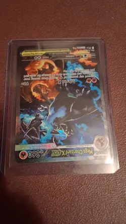 Mega Charizard x Ex 125/094 Full Art Ultra Rare Pokemon Card - Image 5