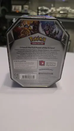 Pokemon TCG Dusk Mane Necrozma Sun And Moon Sealed Tin 2018 slight damage - Image 5