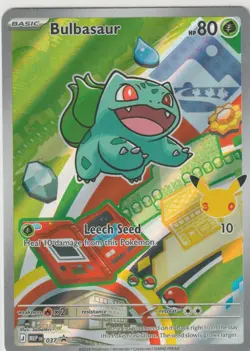 Bulbasaur - 037 037 Holo Promo ME: Mega Evolution Promo Pokemon Near Mint - Image 1