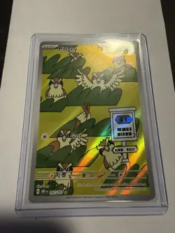 2023 Pokemon SV Obsidian Flames OBF EN Pidgey #207/197 Illustration Rare - Image 1