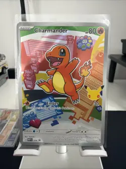 Pokemon Charmander MEP 038 First Partner Illustration Promo 30th Anniversary- #1 - Image 1
