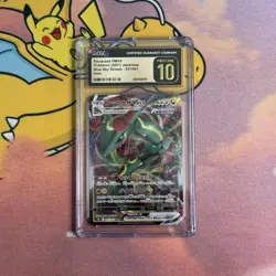 Pokemon Rayquaza VMAX RRR Holo CGC Pristine 10 Blue Sky Stream Japanese 047/067 - Image 1