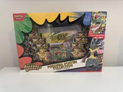 Pokemon Ascended Heroes Premium Poster Collection Box Mega Lucario EN Sealed - Image 1