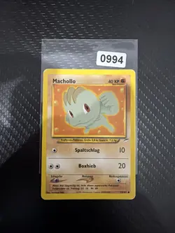 Machollo 1. Edition Pokemon Karte Deutsch 73/105 Neo Destiny - Image 1
