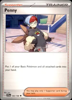 Pokemon - 2X Penny #183/198 - SV01: Scarlet & Violet Base Set Uncommon - Image 1