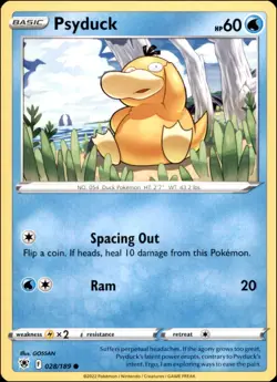 Pokemon - 2X Psyduck #028/189 - SWSH10: Astral Radiance Common - Image 1