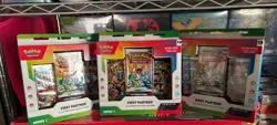 Pokemon TCG First Partner Illustration Collection Box Series 1 (LOT OF 3 SEALED) - Image 1