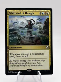 Whirlwind of Thought 0344 Commander: March of the Machine MOC MTG LP - Image 1