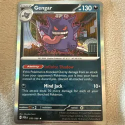 Gengar 050/088 - Holo Rare - Pokemon TCG: Perfect Order - English NM - Image 1