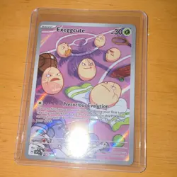 Pokemon Exeggcute 192/191 SV08 Surging Sparks Illustration Rare Holo 30 HP 2024 - Image 1
