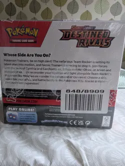 Pokemon TCG Destined Rivals Booster Box 36 Packs, Sealed - Image 3