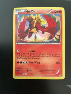 Pokemon TCG Ho-Oh XY Promos XY153 - Image 1