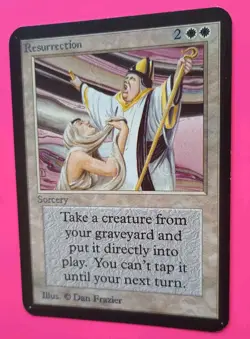 Magic the Gathering MTG ALPHA RESURRECTION LP/EX U 1993 Vintage Old school! - Image 3