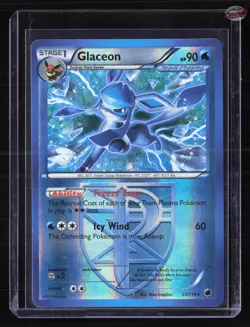 Glaceon Black & White Plasma Freeze 23/116 Reverse Holo - VLP - Image 1