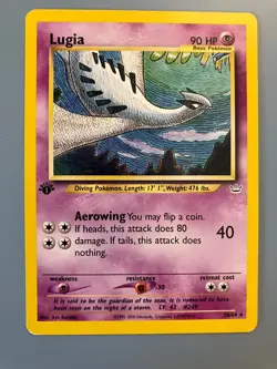 Lugia 20/64 1st Edition Neo Revelation Rare Pokemon TCG - Image 1