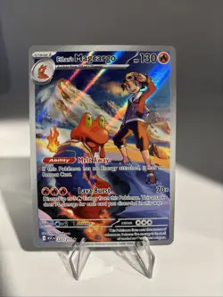 Pokemon TCG Ascended Heroes Ethan’s Magcargo Illustration Rare 222/217 Rare - Image 1
