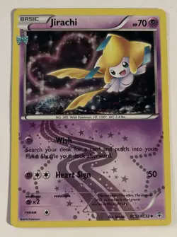 Pokemon Jirachi RC13/RC32 Holo XY Generations Radiant Collection LP - Image 1