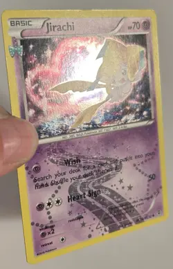Pokemon Jirachi RC13/RC32 Holo XY Generations Radiant Collection LP - Image 2