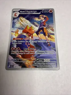 Pokemon Ascended Heroes - Ethan's Magcargo 222/217 Full Art Rare Holo - NM - Image 2