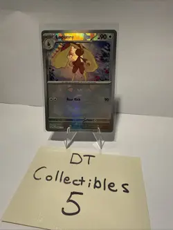 Lopunny (Master Ball Pattern) 084/131 SV: Prismatic Evolutions Pokemon Holo NM - Image 2