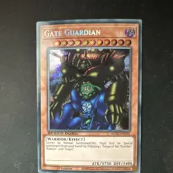Konami Yu-Gi-Oh! Gate Guardian SGX2-END01 Secret Rare Foil 1st Ed EN - Image 1