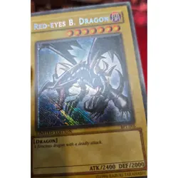 Multi-Misprint Red-Eyes B. Dragon – 2002 Collector’s Tin (BPT-005) – Secret Rare - Image 2