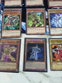 Yu-Gi-Oh! Elemental Hero Lot 73 Ct. Mixed Rarities Conditions & Editions YGO GX - Image 3