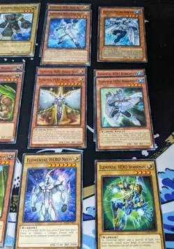 Yu-Gi-Oh! Elemental Hero Lot 73 Ct. Mixed Rarities Conditions & Editions YGO GX - Image 5