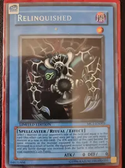 Yu-Gi-Oh! Relinquished, MC1-EN003, Thousand-Eyes Restrict, MC1-EN004, Limited Ed - Image 2