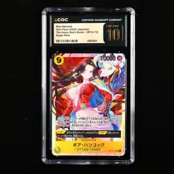 CGC 10 PRISTINE 2025 One Piece JPN Boa Hancock OP14-112 SR (1) - Image 1