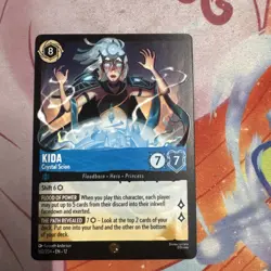 Disney Lorcana | Wilds Unknown | Legendary | Kida Crystal Scion - Image 1