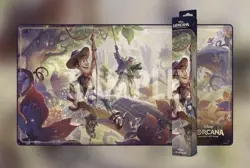 FOIL Disney Parks EXCLUSIVE Lorcana Wilds Unknown Toy Story Play Mat Buzz Woody - Image 3