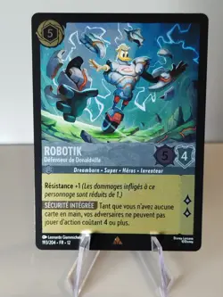 LORCANA FR - Chapitre 12 193/204 Robotik - Rare ✨FOIL✨Neuf - Image 1