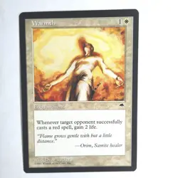 Warmth NM Tempest Uncommon English 1997 MTG - Image 1