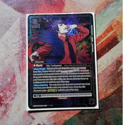 Union Arena Tokyo Ghoul Shu Tsukiyama SR**and Rupee SR** NIKKE UE14BT - Image 1