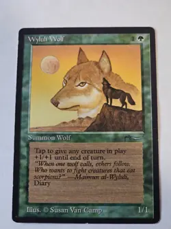MTG - Wyluli Wolf MP - Arabian Knights - Image 1