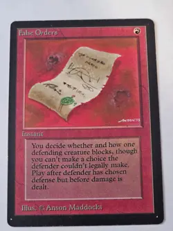 MTG - False Orders LP - Beta Limited Edition - Image 1