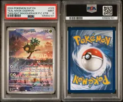 2024 Pokemon TWM Pokemon Center ETB Promo SVP EN #123 - TEAL MASK OGERPON PSA 9 - Image 3