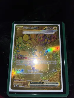 Pokemon TCG SV Prismatic Evolutions Pikachu ex # 179 / 131 Hyper Rare Near Mint - Image 1