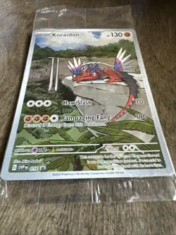 Pokemon TCG Koraidon SVP 014 Black Star Promo Scarlet & Violet Still Sealed - Image 4