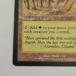Wizards of the Coast MTG Urza's Saga Gaea's Cradle Legendary Land 321/350 - Image 5